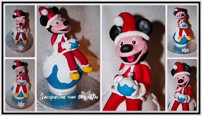 Mickey Mouse Christmas style - Cake by Jacqueline