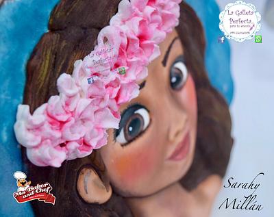Moana girl - Cake by Sarahy Millán