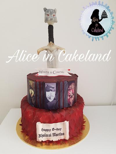 GAME OF THRONES CAKE - Cake by Alice in Cakeland