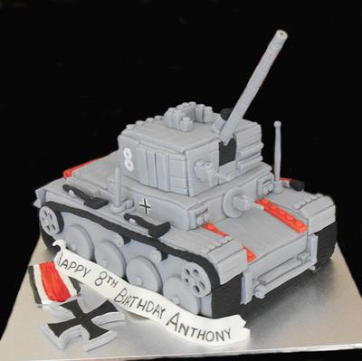 WW2 Lego Tank - Cake by Nada