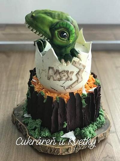 Dinosaurus cake - Cake by Andrea Kvetka