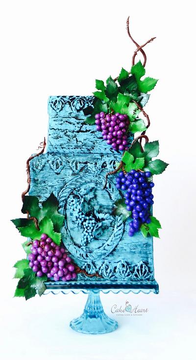 Grapes for Childen ~ Sugar Art for Autism Collaboration 2017 - Cake by Cake Heart