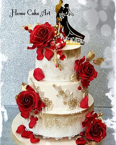 Wedding  cake - Cake by Nano65