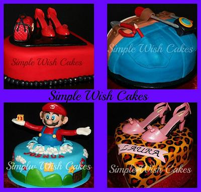 Assorted cake - Cake by Stef and Carla (Simple Wish Cakes)