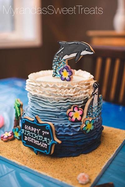 Dolphin Cake - Cake by Mbritton