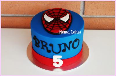 TARTA SPIDERMAN- SPIDERMAN CAKE - Cake by Sílvia Romero (Noma Cakes)