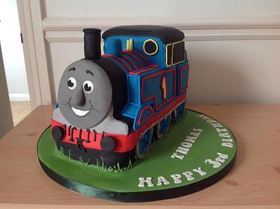 Thomas the tank engine - Cake by Iced Images Cakes (Karen Ker)