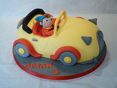 NODDY CAR CAKE - Cake by Grace's Party Cakes