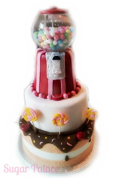 Candy Machine Cake - Cake by Adriana García