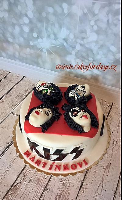 Kiss - rock cake - Cake by trbuch