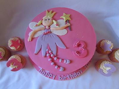 fairy cake and fairy cakes - Cake by jen lofthouse