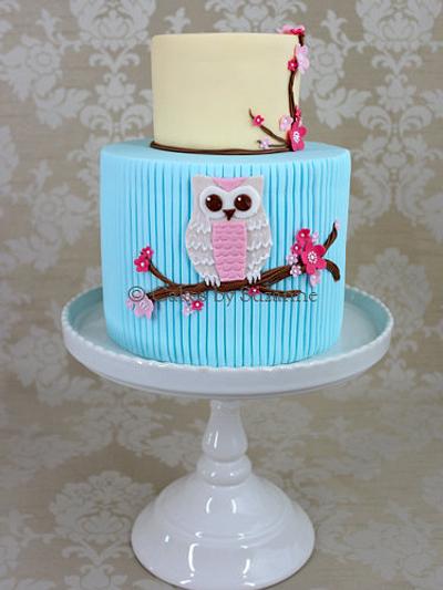 Owl cake - Cake by suzanne