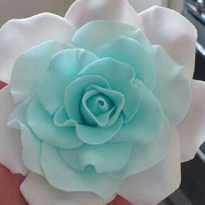 blue ombre rose - Cake by Any Excuse for Cake