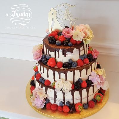 Wedding cake - Cake by Katka