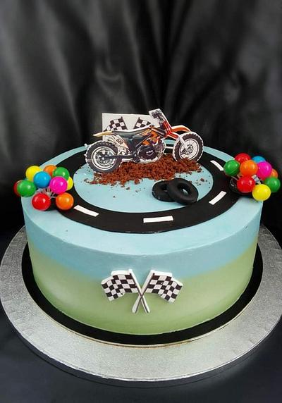 Motorcycle cake - Cake by Danijela