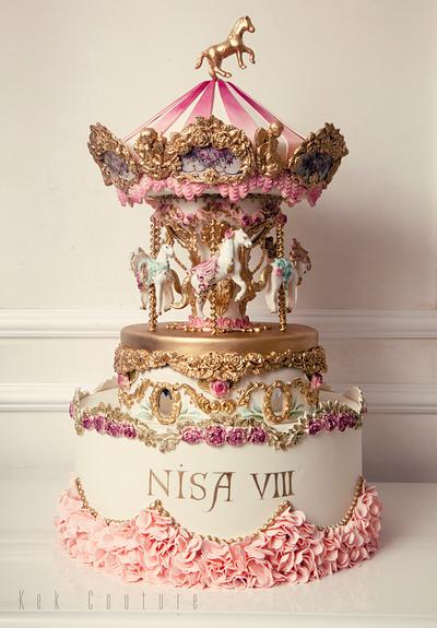 Carousel Cake - Cake by Kek Couture