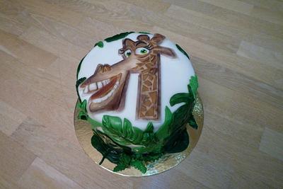 Funny giraffe cake  - Cake by Janka