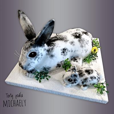 Rabbit cake - Cake by Michaela Hybska