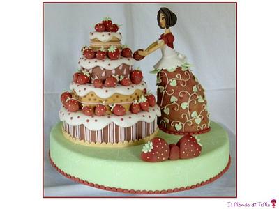 Strawberries cake - Cake by Il Mondo di TeMa