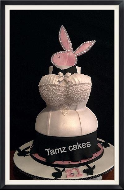 Playboy Themed cake - Cake by Tammy