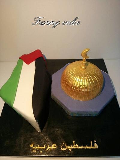 palestine in our hearts collaboration - Cake by Hala Heikal