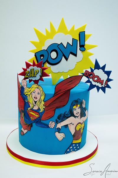 Girls power cake - Cake by Soraia Amorim