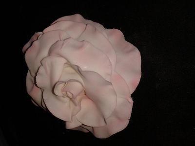 Dusky pink rose - Cake by Widgie