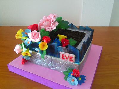 LITTLE FLOWER GARDEN CAKE - Cake by Camelia