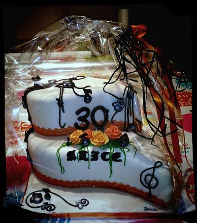 Let's play music - Cake by bouillabisouscook