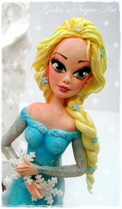 Elsa...FROZEN - Cake by Galya's Art 