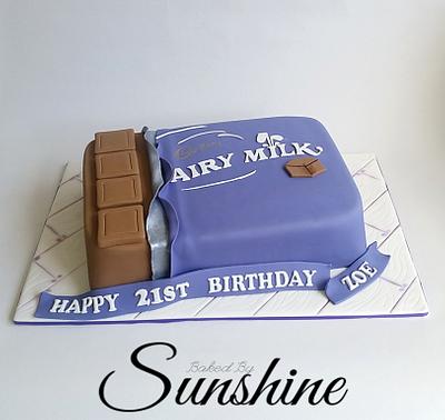 Cadbury Dairy Milk cake - Cake by Baked by Sunshine