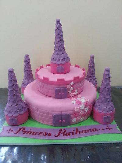Simple Castle Cake - Cake by Rovi