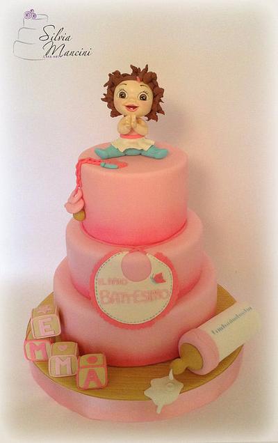 EMMA BAPTISM - Cake by Silvia Mancini Cake Art