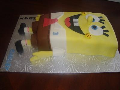 sponge bob square pants - Cake by Shanika