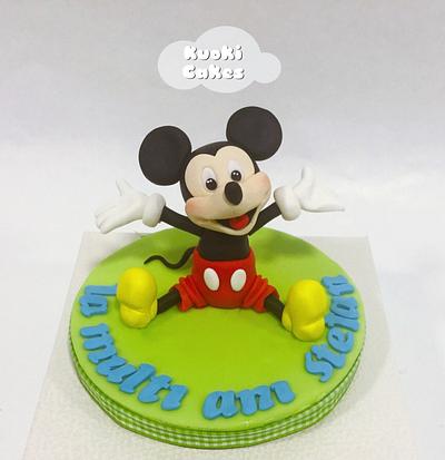Mikey cake topper  - Cake by Donatella Bussacchetti