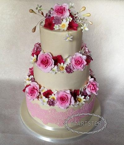 Sweet wedding - Cake by Corina van de Weem - Josemanders