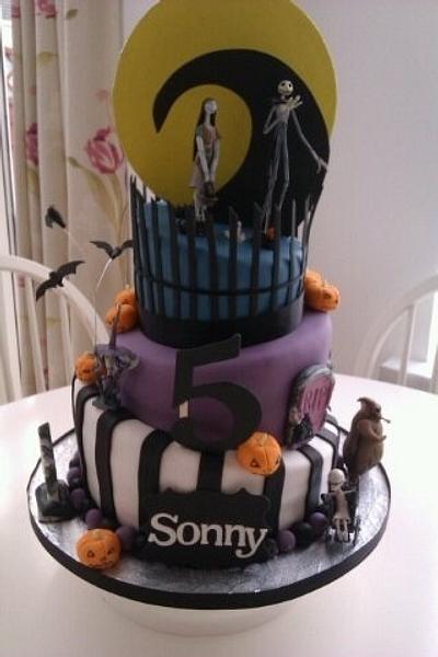 Nightmare before Christmas - Cake by Suzanne