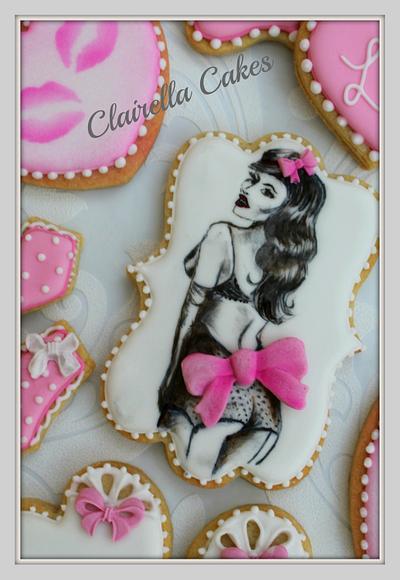 "Sweet Love" Valentine Cookies - Cake by Clairella Cakes 