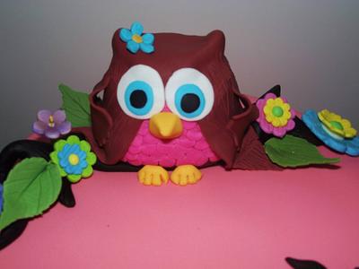 Look WHOOS' here! - Cake by Jaimie Pereira