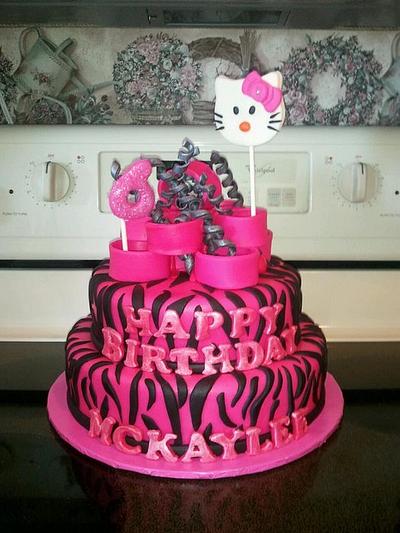 Hello Kitty Cake - Cake by naughtyandnicecakes