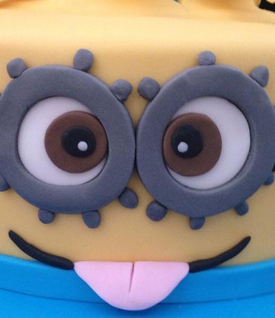 Cheeky Minion Selfie!!! - Cake by Debi at Daisy's Delights