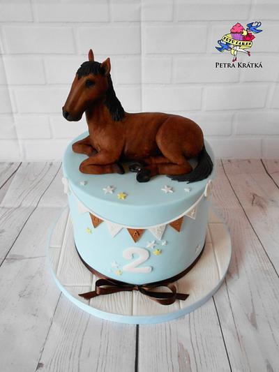 Horse for little boy - Cake by Petra Krátká (Petu Cakes)