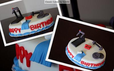 Gym cake - Cake by Classic Cakes by Sakthi
