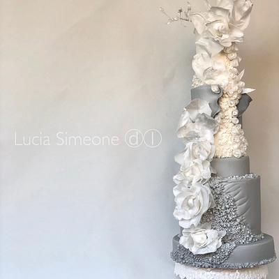 The Wedding. Wafer paper - Cake by Lucia Simeone