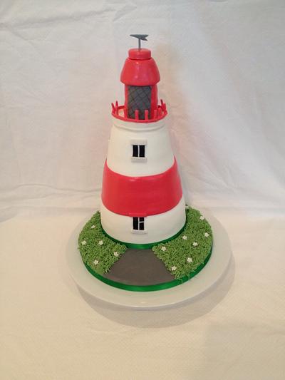 Lighthouse cake - Cake by The Buttercream Kitchen