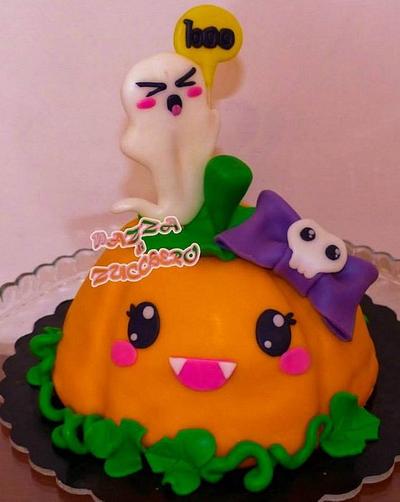 Funny pumpkin - Cake by Elisa Di Franco