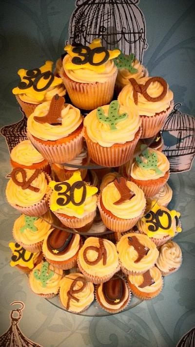 Cowboy Cupcakes - Cake by Cakes galore at 24
