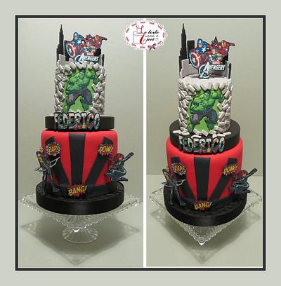 Avengers cake - Cake by "Le torte artistiche di Cicci"