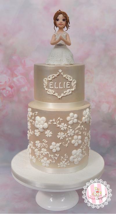 Ellie's Communion  - Cake by Sweet Surprizes 