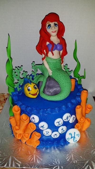 Little Mermaid - Cake by Melissa